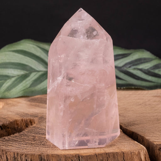 Rose Quartz Polished Point 96 g 67x38mm - InnerVision Crystals
