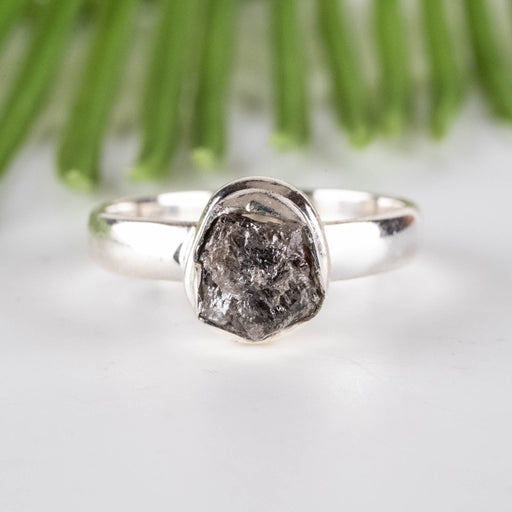 Rough Diamond Ring 7x6mm Size 6.5 - InnerVision Crystals