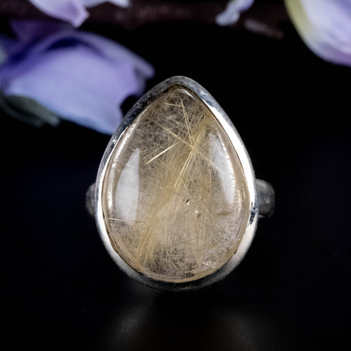 Rutilated Quartz 19x14mm Size 7 - InnerVision Crystals