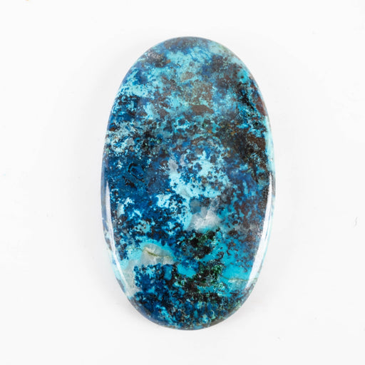 Shattuckite Cabachon 65.35 ct 44x26mm - InnerVision Crystals