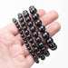Shungite Bead Bracelet | Choose Size - InnerVision Crystals