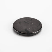 Shungite Round Cell Phone Plate 20mm - InnerVision Crystals