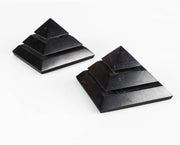 Shungite Saqqara Pyramid 50mm - InnerVision Crystals