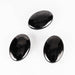 Shungite Soap stone / Palm Stone 50mm Oval - InnerVision Crystals
