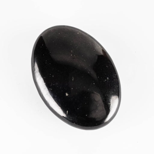 Shungite Soap stone / Palm Stone 50mm Oval - InnerVision Crystals