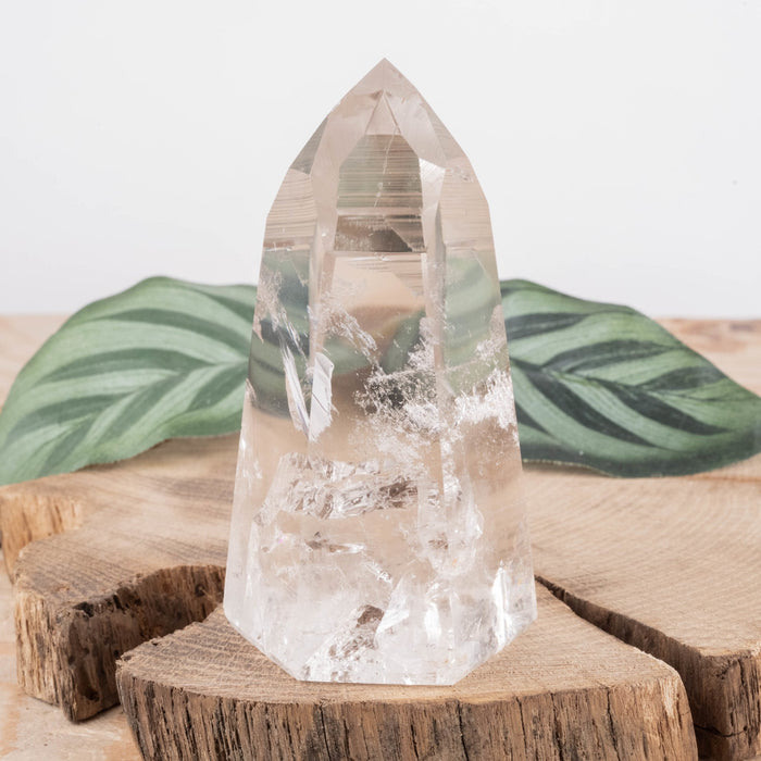 Smoky Lemurian Polished Point 207 g 84x47mm - InnerVision Crystals