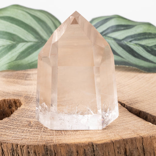Smoky Lemurian Polished Point 66 g 48x37mm - InnerVision Crystals