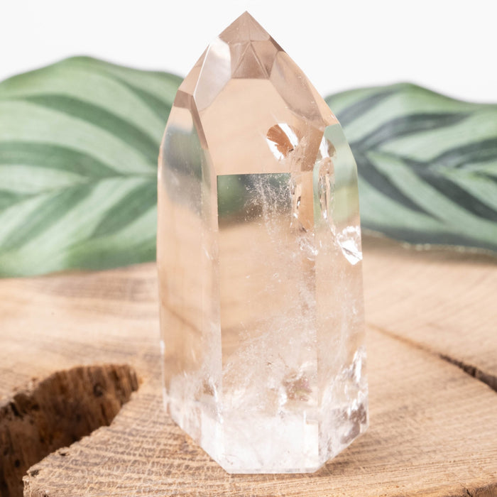 Smoky Lemurian Polished Point 69 g 57x33mm - InnerVision Crystals