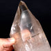 Smoky Lemurian Seed Crystal 1200 g 6.1"X3.6" Blue Needle - InnerVision Crystals