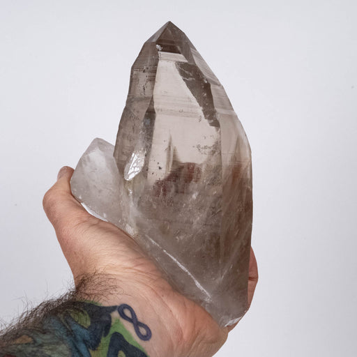 Smoky Lemurian Seed Crystal 1448 g 7.2"x3" - InnerVision Crystals