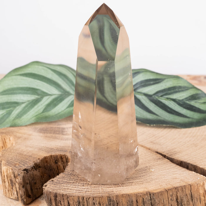 Smoky Quartz Polished Point 117 g 82x37mm - InnerVision Crystals