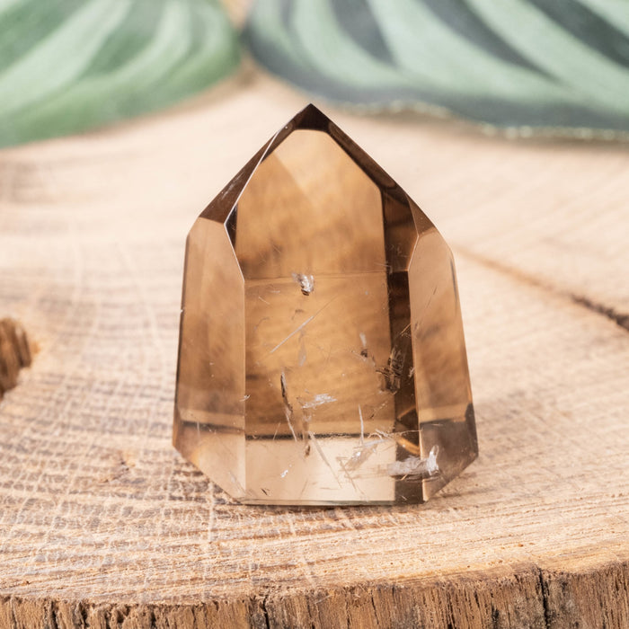 Smoky Quartz Polished Point 14 g 27x22mm - InnerVision Crystals