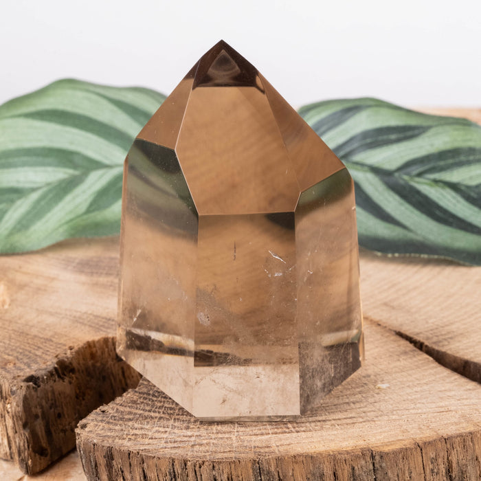 Smoky Quartz Polished Point 149 g 61x46mm - InnerVision Crystals