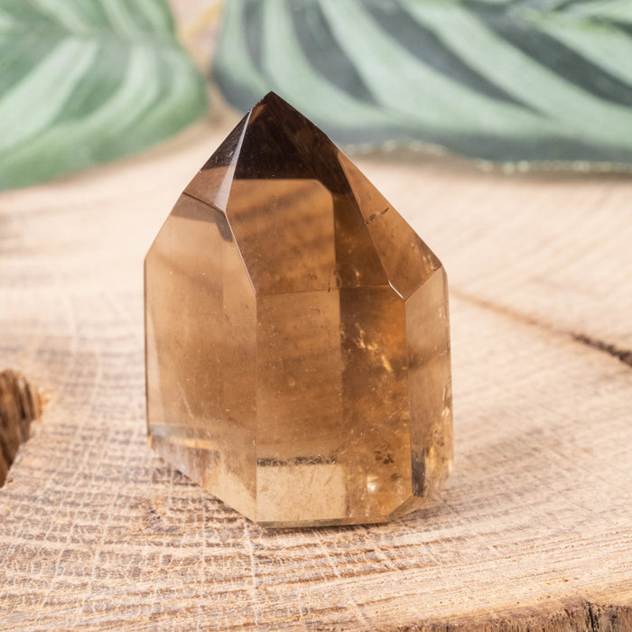Smoky Quartz Polished Point 19 g 30x25mm - InnerVision Crystals