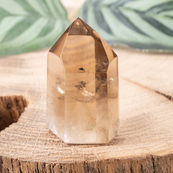 Smoky Quartz Polished Point 22 g 35x23mm - InnerVision Crystals