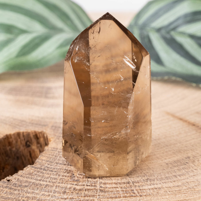 Smoky Quartz Polished Point 30 g 39x24mm - InnerVision Crystals