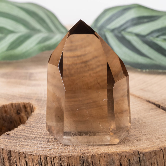 Smoky Quartz Polished Point 40 g 40x30mm - InnerVision Crystals
