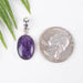 Sugilite Pendant 2.57 g 28x12mm - InnerVision Crystals