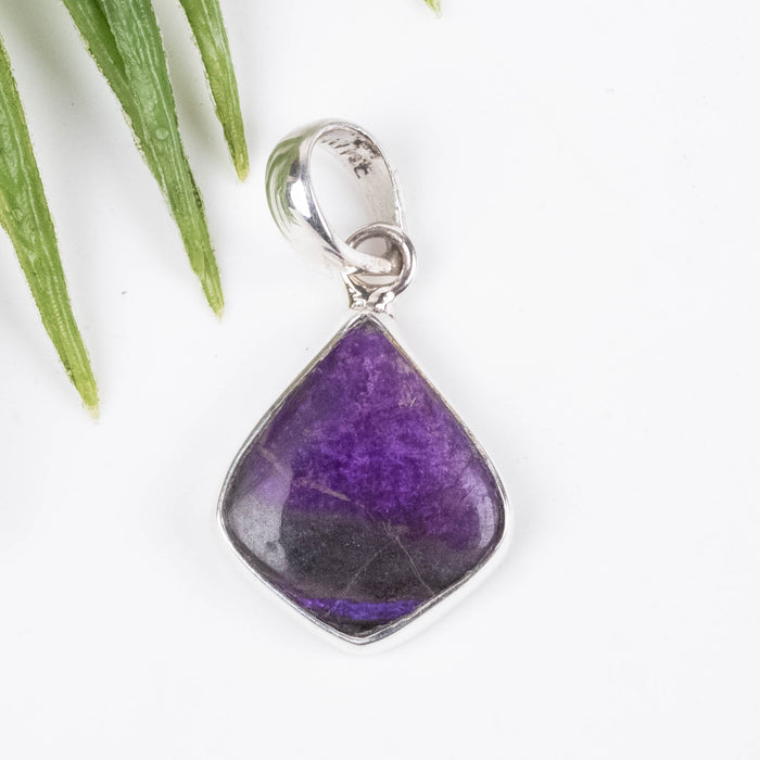 Sugilite Pendant 2.65 g 30x15mm - InnerVision Crystals