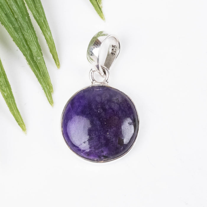 Sugilite Pendant 3.34 g 27x16mm - InnerVision Crystals