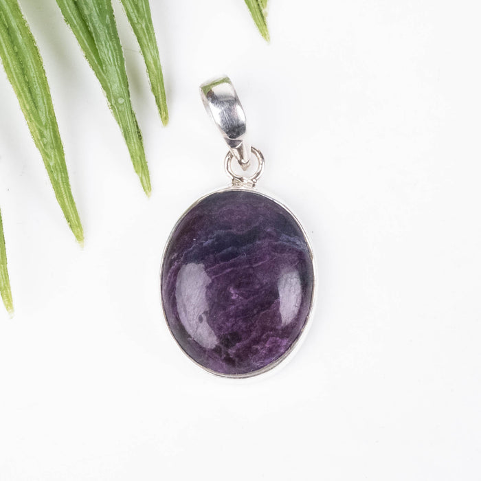 Sugilite Pendant 3.71 g 31x16mm - InnerVision Crystals