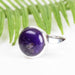 Sugilite Ring 12mm Size 8.5 - InnerVision Crystals