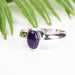 Sugilite Ring 7x5mm Size 6 - InnerVision Crystals