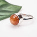 Sunstone Ring 9mm Size 7 - InnerVision Crystals