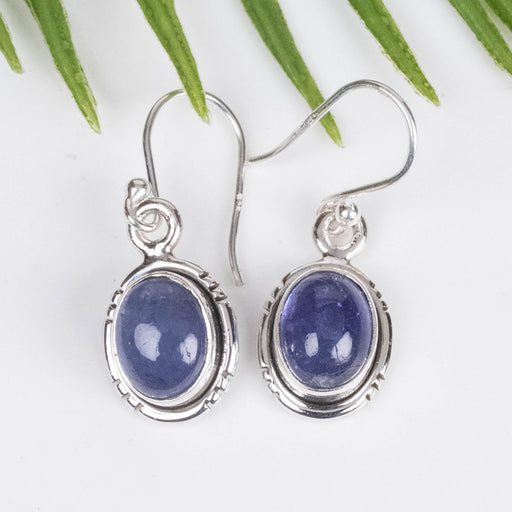 Tanzanite Earrings 9x7mm - InnerVision Crystals