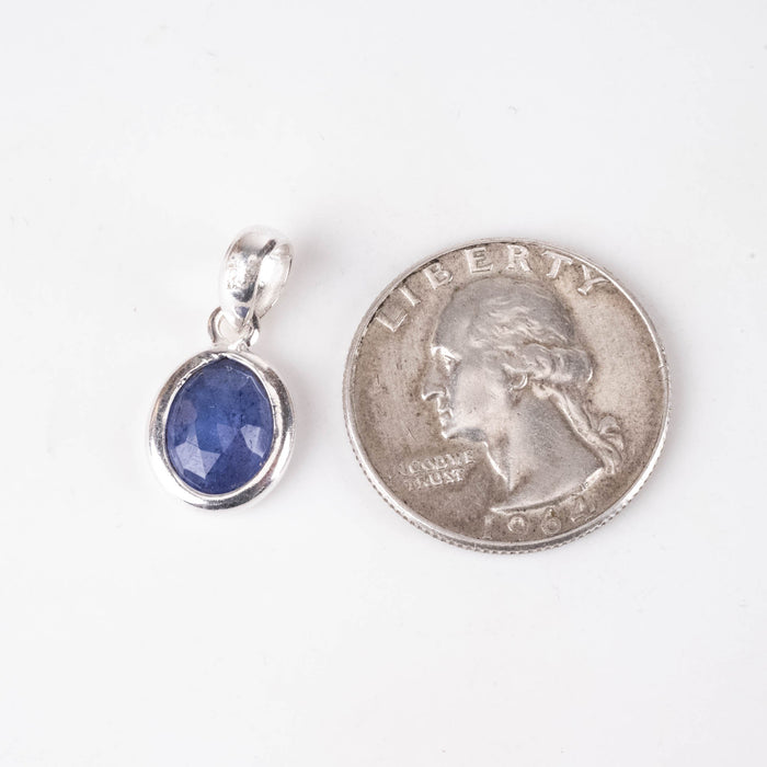 Tanzanite Pendant 1.70 g 22x11mm - InnerVision Crystals