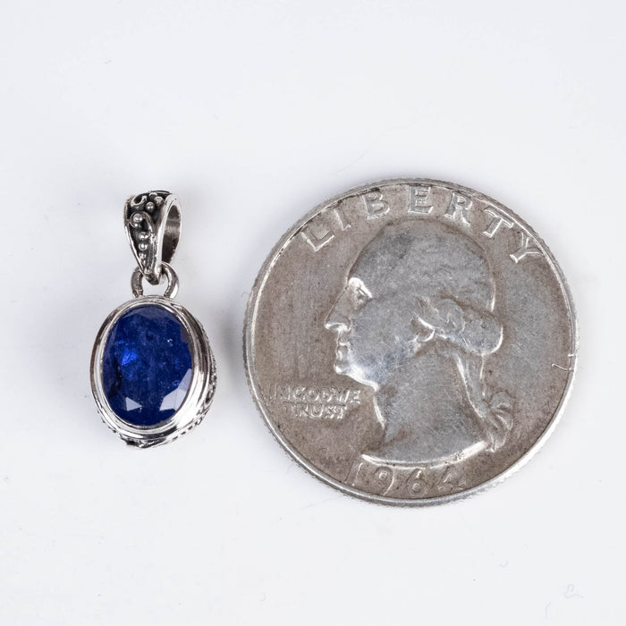Tanzanite Pendant 2.12 g 18x9mm - InnerVision Crystals