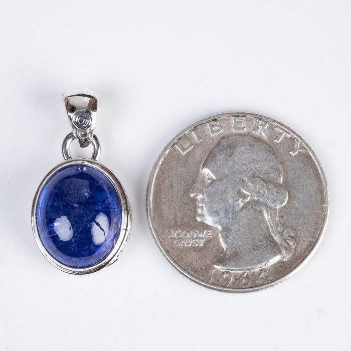 Tanzanite Pendant 4.61 g 24x13mm - InnerVision Crystals
