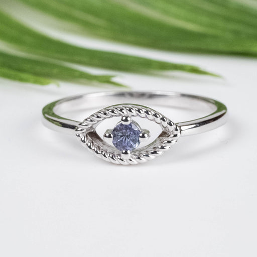 Tanzanite Ring 3mm - InnerVision Crystals