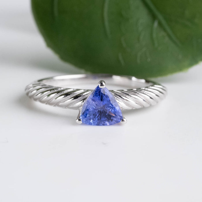 Tanzanite Ring 5.5mm - InnerVision Crystals