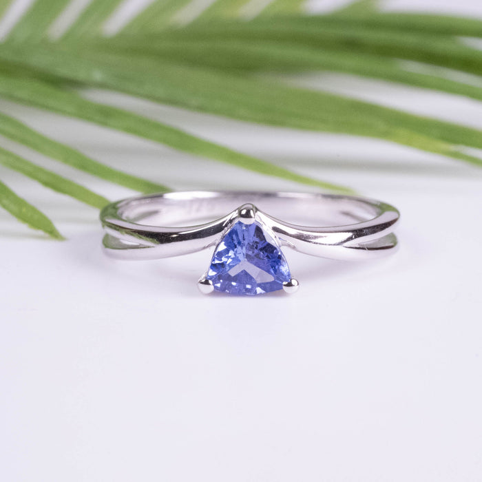 Tanzanite Ring 5mm - InnerVision Crystals