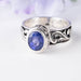 Tanzanite Ring 9x7mm Size 8 - InnerVision Crystals