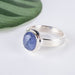 Tanzanite Rose Cut Ring 10x8mm Size 8 - InnerVision Crystals