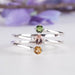 Tourmaline 3-Stone Ring Size 10 - InnerVision Crystals