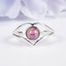 Tourmaline Ring 6mm Size 9 - InnerVision Crystals