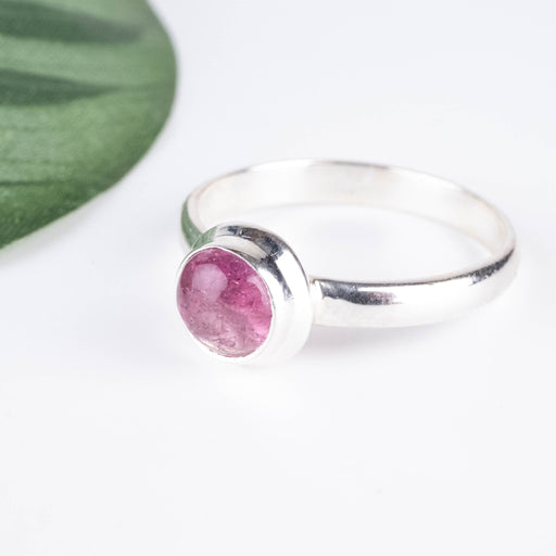 Tourmaline Ring 7mm Size 10 - InnerVision Crystals