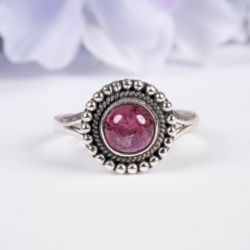 Tourmaline Ring 7mm Size 9 - InnerVision Crystals