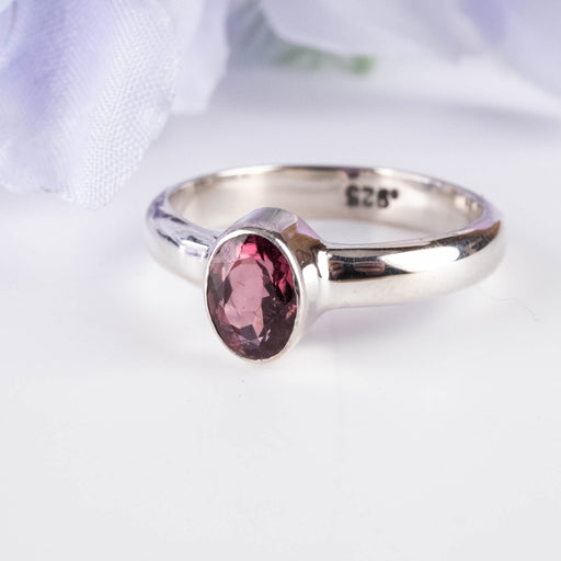 Tourmaline Ring 7x5mm Size 7 - InnerVision Crystals