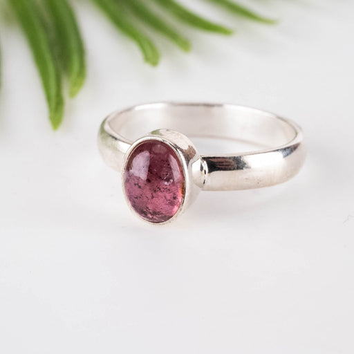 Tourmaline Ring 8x6mm Size 6.5 - InnerVision Crystals